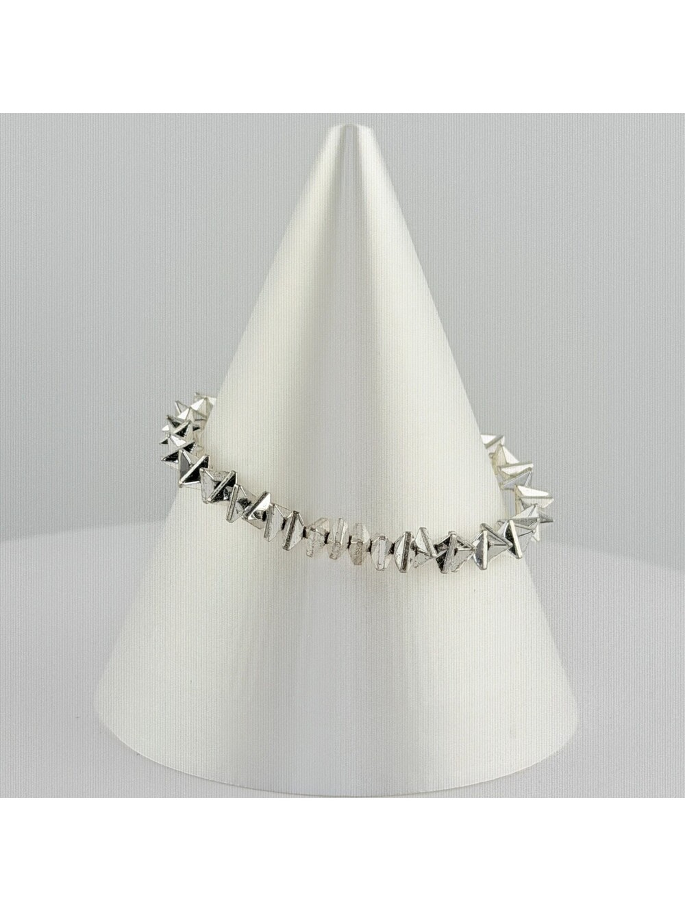 Bomb Party Single Stack Bracelet - on Silver Plating #164